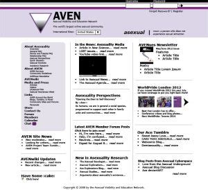 asexual websites|About AVEN